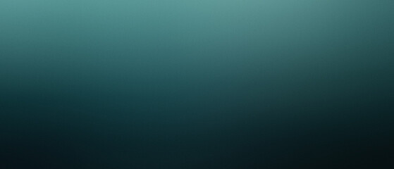 Obraz premium Dark teal gradient background, soft lighting, abstract texture, minimal design, perfect for website headers, presentations, wallpapers, and graphic designs.