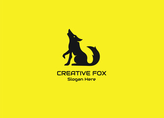 Creative Fox Logo , Fox Vector , Vector , Logo design , Company logo , Minimalist Logo