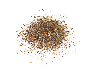 Cardamom Seeds Isolated, Dry Cardamon Cardamom Pods on White Background