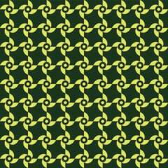 Green Circle Abstract Geometric Pattern Background