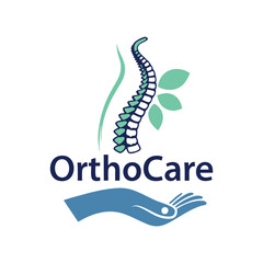 unique orthopedic logo orthopedic icon care vector art design