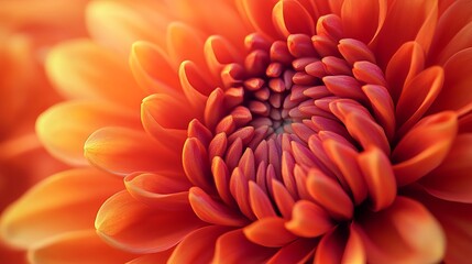Vibrant Orange Flower Close Up Macro Photography