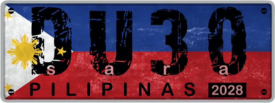 philippine flag sara du30 election banner