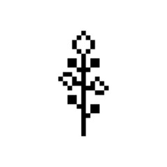 sprout plant retro pixel art