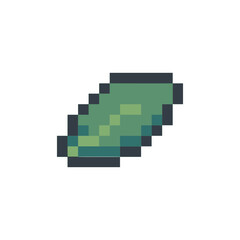 Fototapeta premium sprout plant retro pixel art