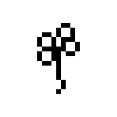 sprout plant retro pixel art