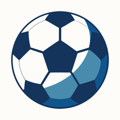 Soccer Ball Vector Illustration  Cartoon, Clipart & Line Art Design 1.eps