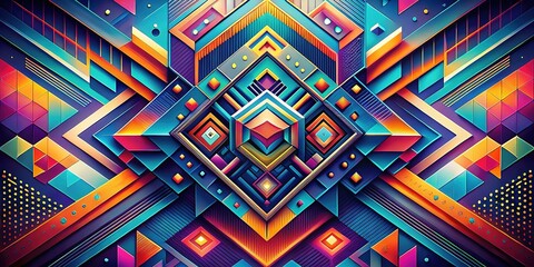 Fototapeta premium Abstract Lines Art - Modern Geometric Design