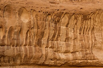 View of rock formations near Al-Ula city. Medina Province. Saudi Arabia. Asia.