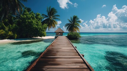 Picture social networks theme Travel MALDIVES
