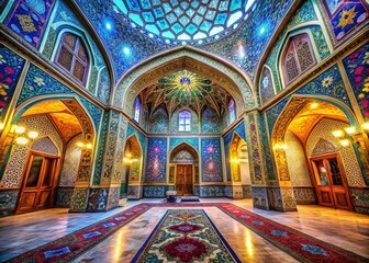 Obraz premium Persian Art - Intense Colors, Deep Mood