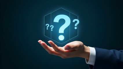 Holographic Interview Strategy: Visualizing Key Questions in a Minimalist Space