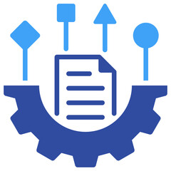 Obraz premium Raw Data Icon