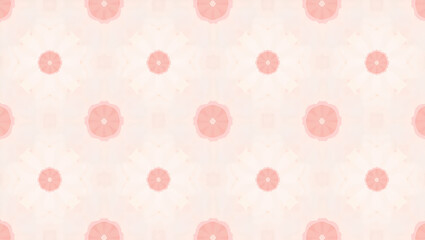 Minimalist Seamless Tile Pattern with Abstract Rose Shapes and Soft Pink Hues for Modern Offices