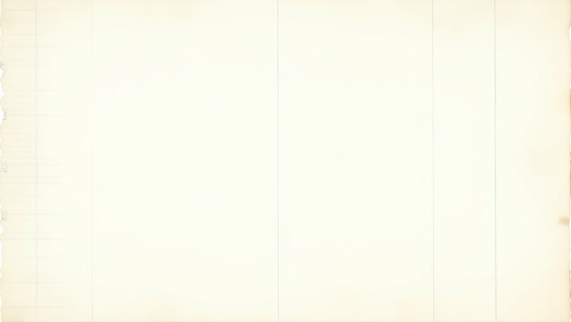 Flat Vintage watercolor ledger paper with faint blue lines and aged white texture perfect for nostalgic and classic design projects concept as Watercolor illustration of vintage ledger paper with fain