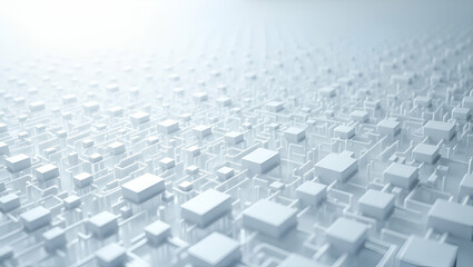 Minimal Tech Branding: Digital Lines & Modular Grids for Crisp Aesthetics in Photo Stock Concepts