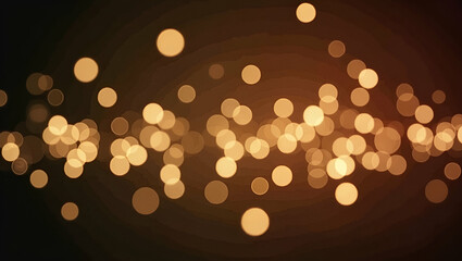 Elegant Flat Vintage Glitter Lights Bokeh Abstract Background for Holiday Visuals - Perfect for Festive Themes and Smart Business Illustrations