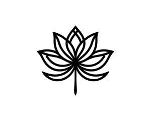 vector flower icon
