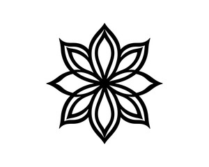 flowers icon floral vector Illustration