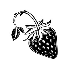 Sweet and Juicy A Timeless Strawberry Emblem of Freshness and Flavor