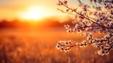 Obraz premium Awakening of nature. Spring has come. Summer.