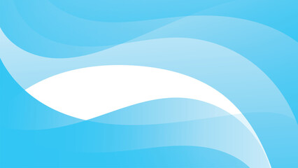 Abstract modern blue wave vector background
