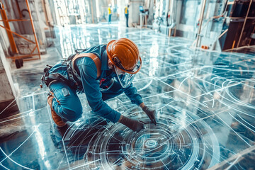 Techno Worker  in action