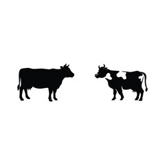 Cow Animals silhouette