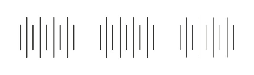 Retro camera line icon vector illustration set.