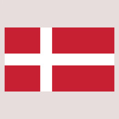 Fototapeta premium flag of denmark