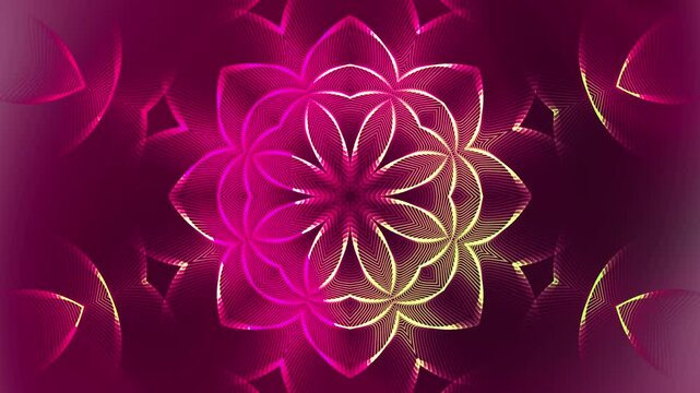 Ornamental artistic burgundy mandala background featuring vintage arabesque and contemporary abstract design elements with sacred symmetrical balance for classic digital art and boho aesthetics