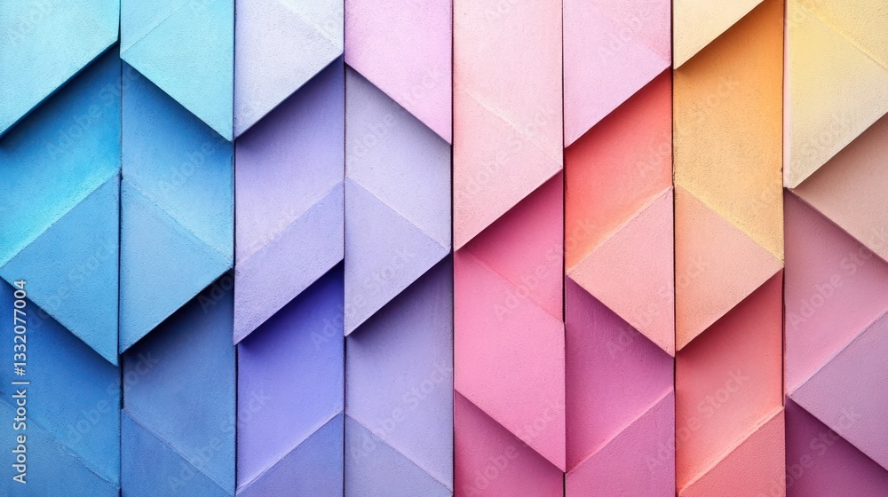 Poster abstract colorful geometric pattern background.