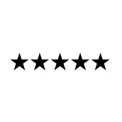 five star rating icon