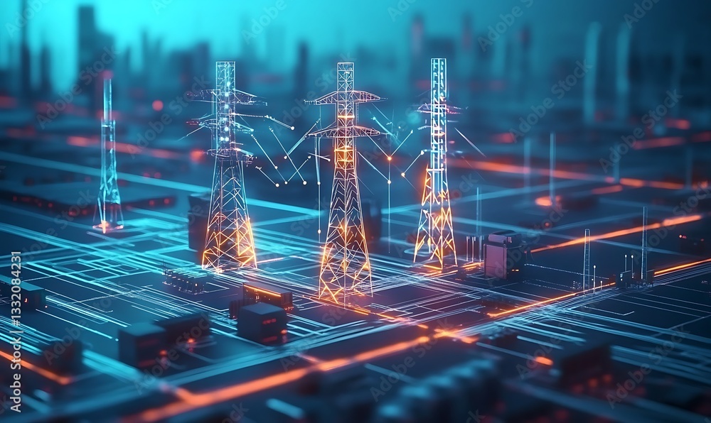 Poster innovative holographic control interface for an ai driven smart grid system enabling efficient susta