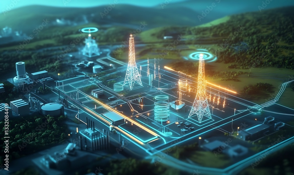 Poster innovative holographic control interface for an ai driven smart grid system enabling efficient susta