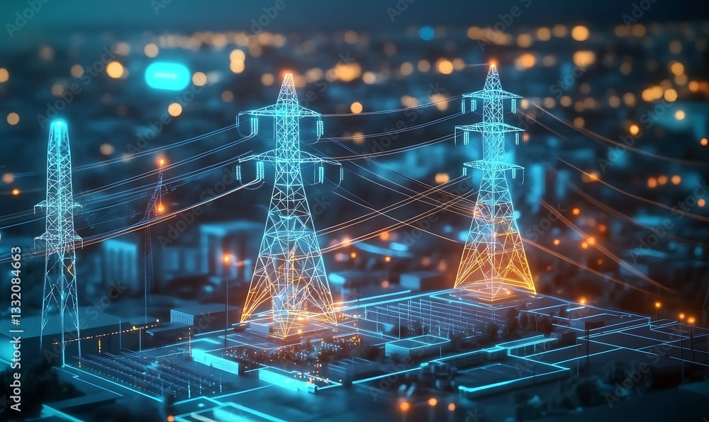 Poster innovative holographic control interface for an ai driven smart grid system enabling efficient susta