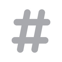 hashtag sign
