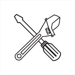 tools icon vector illustration