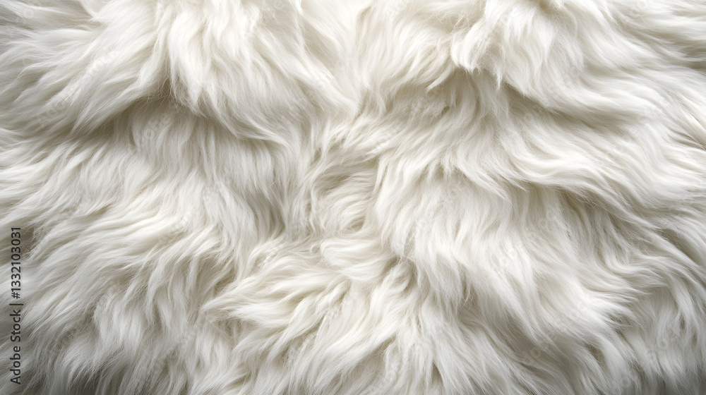 Poster luxurious furry texture: a close-up shot capturing the soft, inviting texture of a fluffy fur, its i