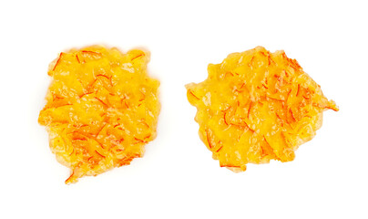 Orange Jam, Apricot Marmalade, Fruit Jelly Fruity Confiture, Yellow Red Syrup, Mango Sauce