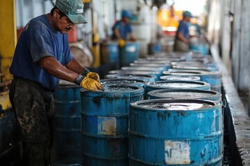 Fototapeta premium fuel plant for innovative , energy , solutions