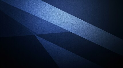 Black dark navy blue white abstract background. Geometric shape. Line stripe angle triangle polygon mosaic. Color gradient. Noise grain dust rough particle. Glow light. Design. Template.