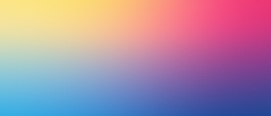 Obraz premium Colorful gradient background with vibrant hues of yellow, pink, and blue, perfect for abstract designs, websites, presentations, and creative projects.