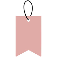 Simple Empty Price Tag