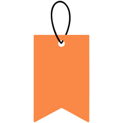 Simple Empty Price Tag