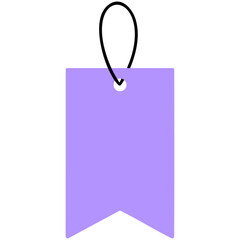 Simple Empty Price Tag