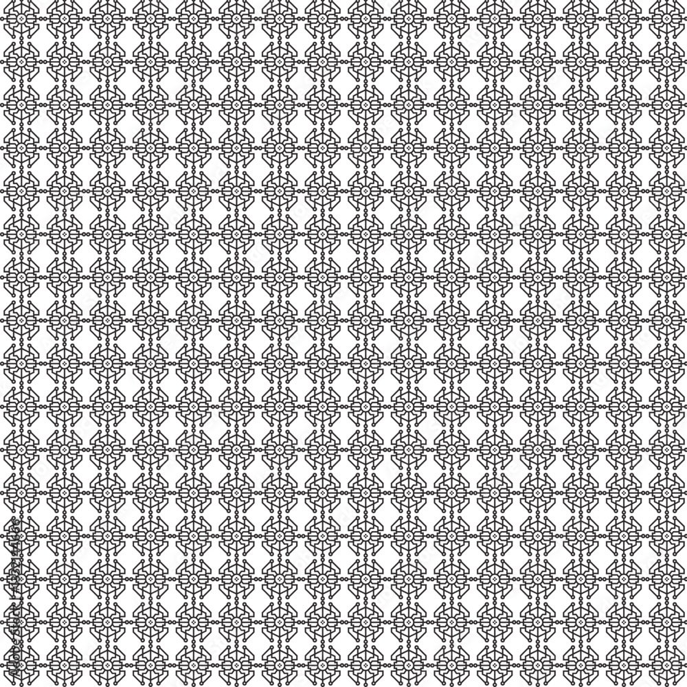 Poster cyber grids patterns design