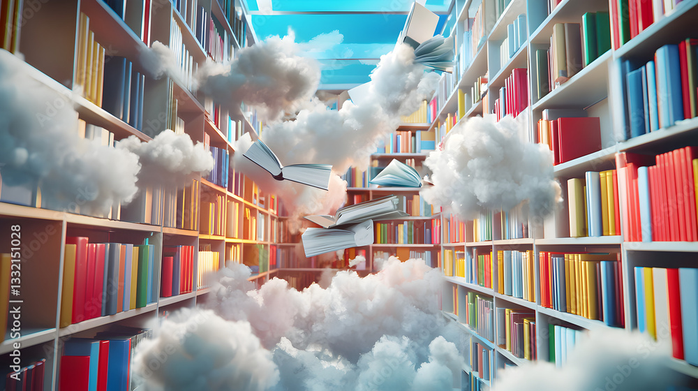Poster digital resource management tools showcase virtual library photographic collection cloud environment