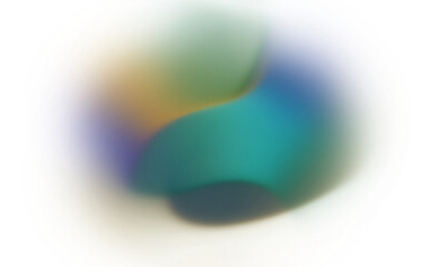Grany background ,abstrack blue yellow green gradient shape ,poster design.