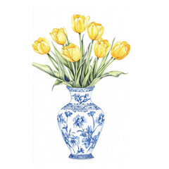 vase with flowers